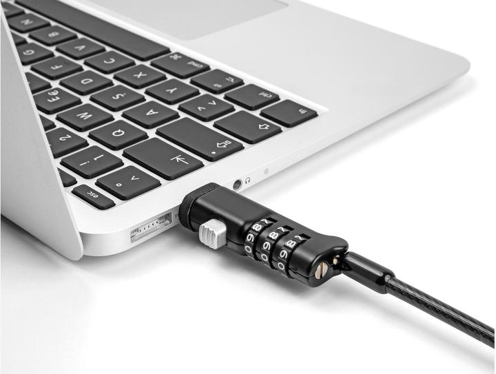 Immagine prodotto Navilock Cavo di sicurezza per notebook Delock per presa USB Tipo-A con blocco a combinazione