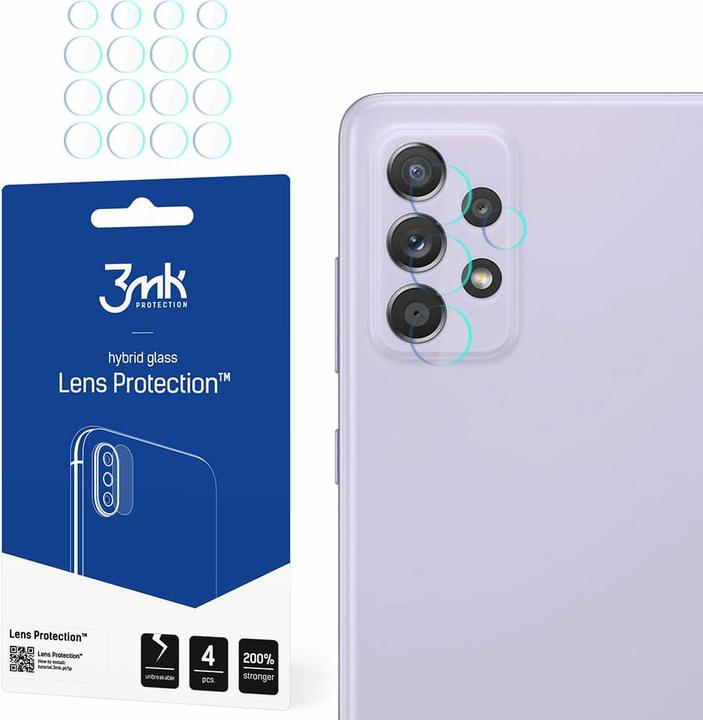 Image du produit 3MK hybrid glass Lens Protection for Samsung Galaxy A52 4G / 5G (4 pcs, Samsung Galaxy A52, Samsung Galaxy A52 5G, Samsung Galaxy A52s 5G)