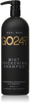 Actual product image Go247 GO24.7 Mint Thickening Shampoo - 1000ml (1000 ml, Liquid shampoo)