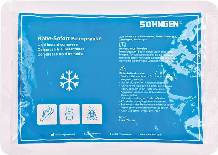 Produktbild Söhngen sofort Kälte-Kompresse, klein, ca. 21x15cm (Erste Hilfe Set Zubehör)