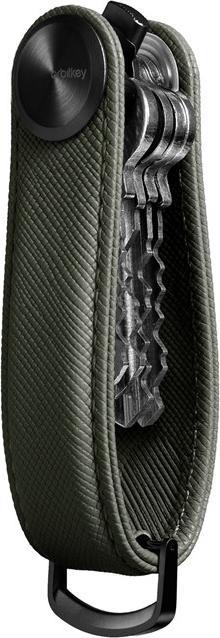 Actual product image Orbitkey Key Organiser Pro Leather olive