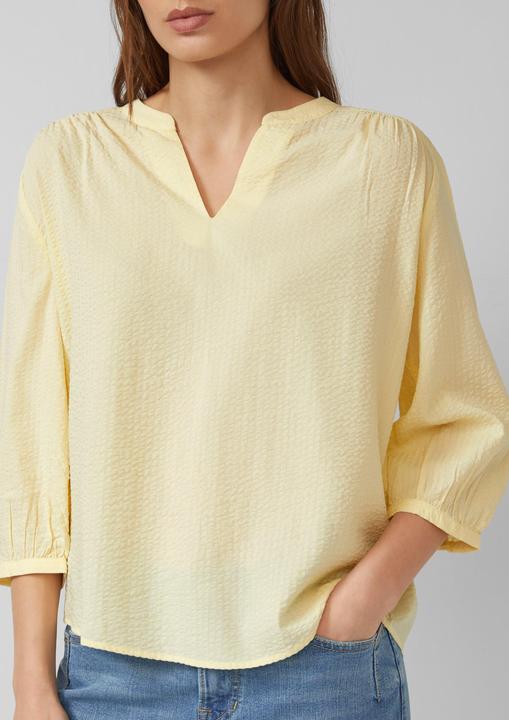 Immagine prodotto s.Oliver Bluse aus Seersucker mit Raffungen (40)