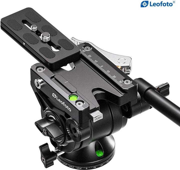 Produktbild Leofoto Fluid Videokopf BV-10L (2-Wege-Neiger, Videokopf)