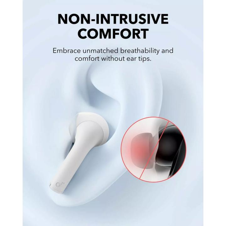 Actual product image soundcore Słuchawki bezprzewodowe K20i Białe (No noise cancellation, 6 h, Wireless)