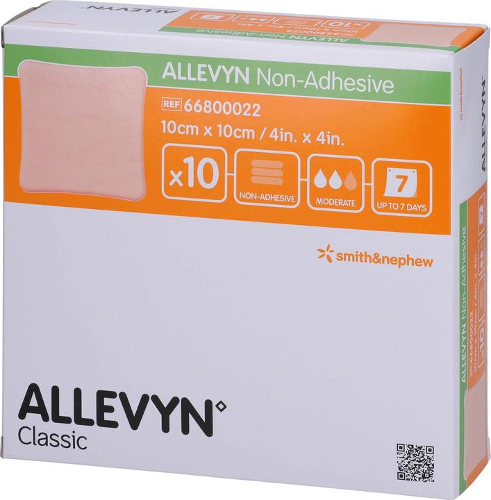 Produktbild Allevyn non Adhesive 10x10 cm Wundverband, 10 St KOM (10 x)