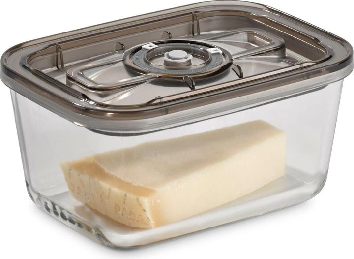 Productafbeelding Caso VacuBoxx Eco-Duo S Glazen vacuümhouders met kunststof deksel, 0,5 L, 2 stuks (1 l)