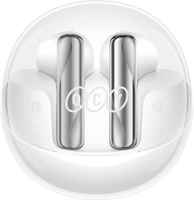 Actual product image QCY TWS AilyBuds Clear T32 Headphones (white) (5 h, Wireless)