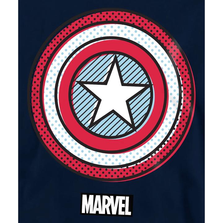 Produktbild Captain America Ziptone Kapuzenpullover (116)