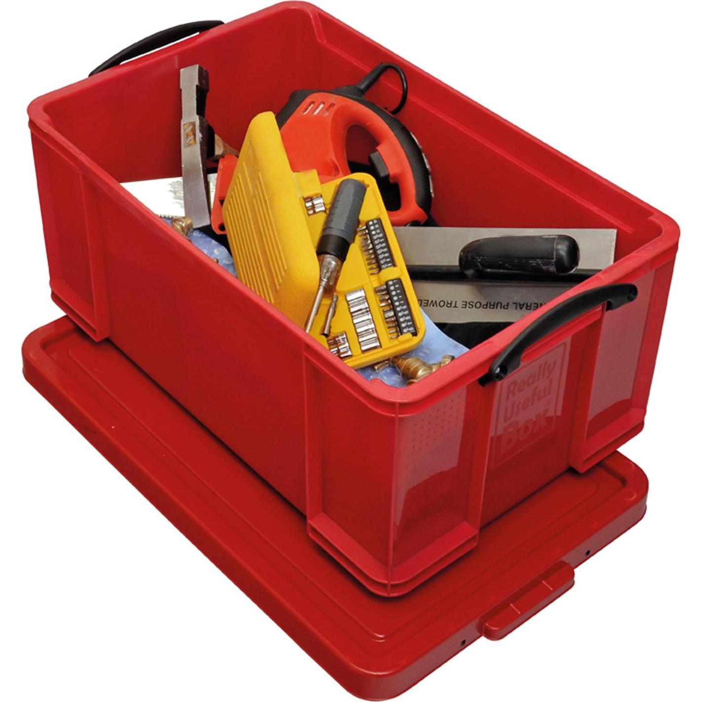 Really Useful Box, Box portaoggetti, Contenitore Dimensioni: 71 x 31 x 44 cm (L x A x P) Materiale: Polipropilene (71 cm, 64 l, 1x)