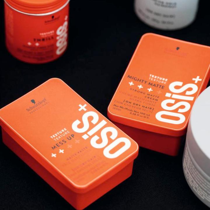 Actual product image Schwarzkopf Professional OSIS+ Texture Mighty Matte Strong Matte Cream (Hair wax, 100 ml)