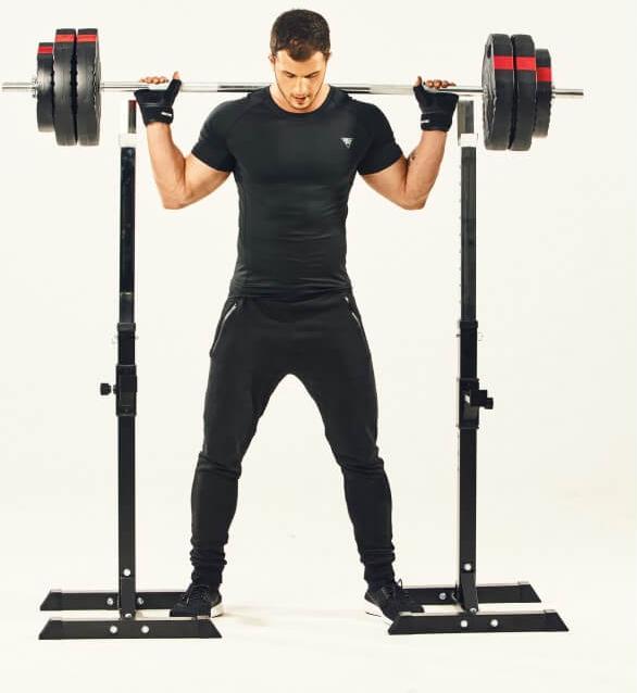 Actual product image Gorilla Sports Langhantelablage