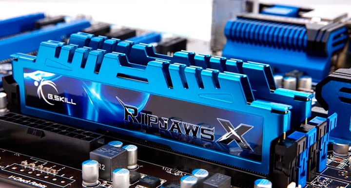 Produktbild G.Skill RipjawsX (2 x 8GB, 1600 MHz, DDR3-RAM, DIMM)