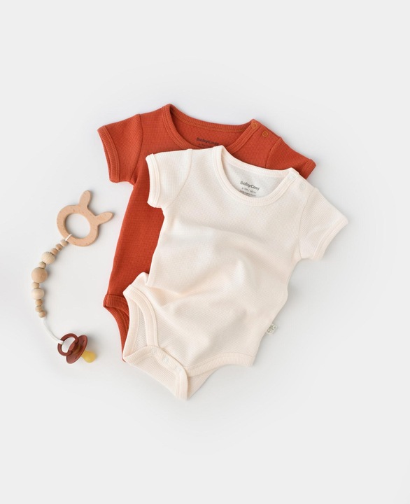 Actual product image BabyCosy 2 Pcs Short sleeved Body (62)