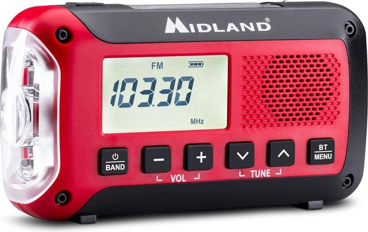 Midland ER250 BT Emergency Bluetooth Radio (AM, FM, Bluetooth)