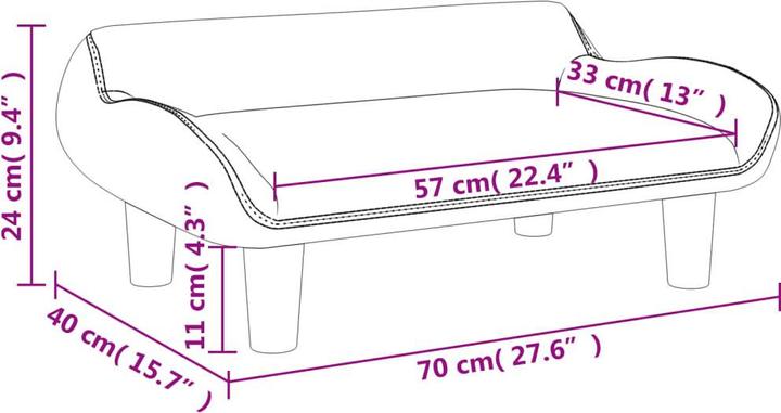 Immagine prodotto vidaXL Kindersofa (Divano per bambini)
