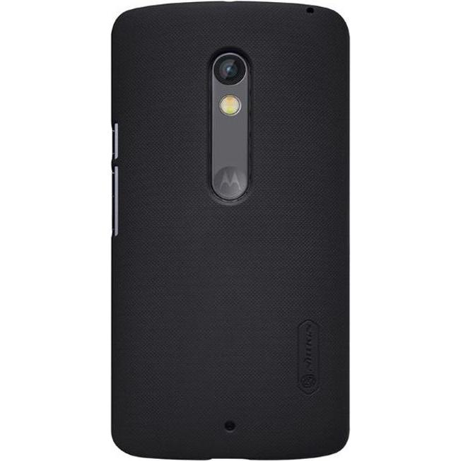 Nillkin Super Frosted Shield Series (Motorola Moto X Play), Smartphone Hülle, Schwarz