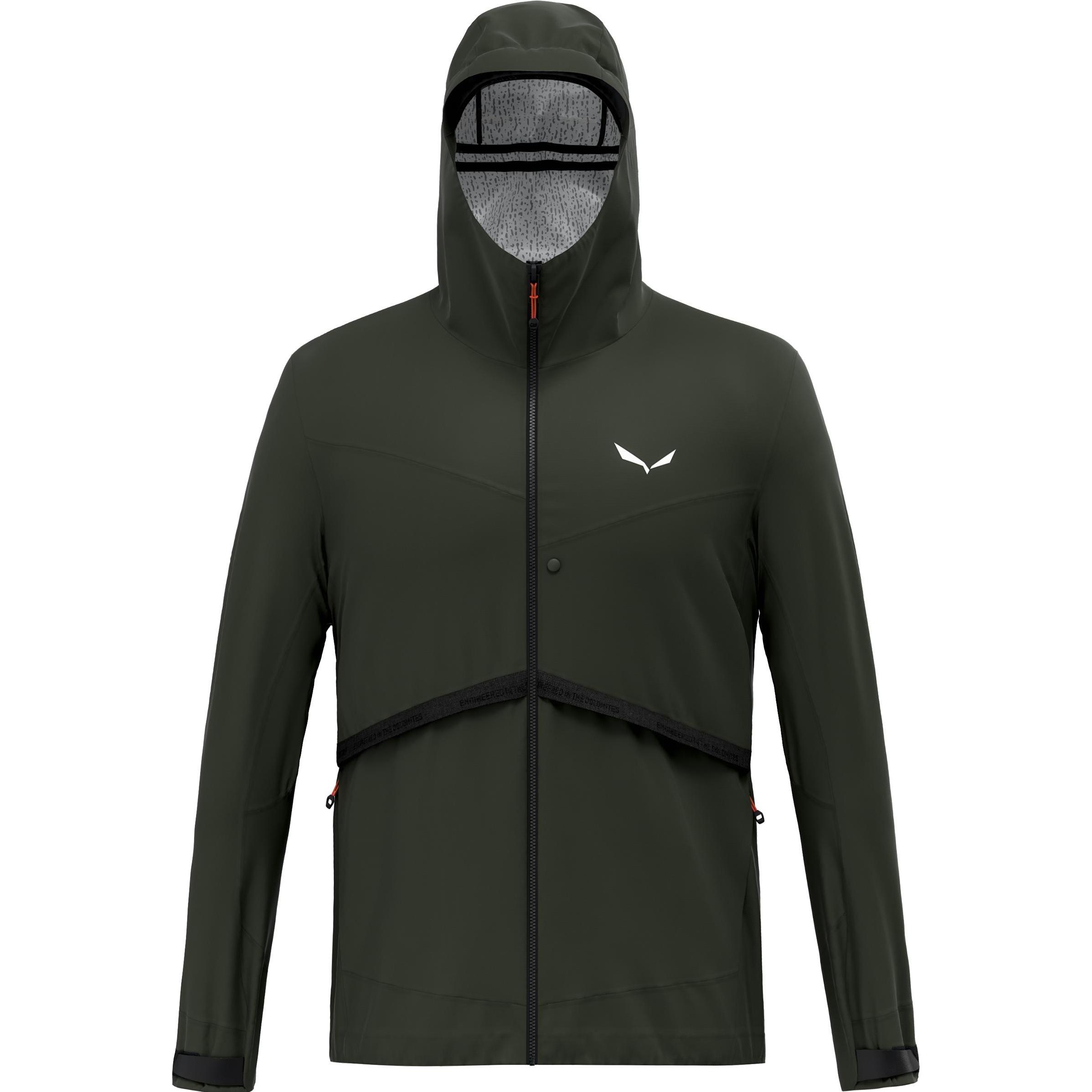 Salewa, Herren, Jacke, Puez Powertex Hybrid Jacke (52), Grün, 52
