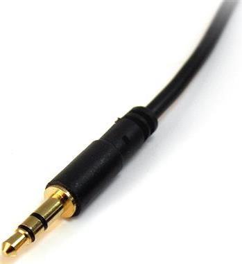 Produktbild StarTech com 3m schlankes 3,5mm Stereo Aux-Kabel (3 m, 3.5mm Klinke (AUX))