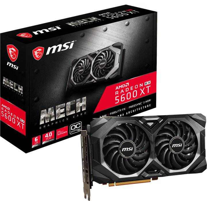 Produktbild MSI Radeon RX 5600 XT MECH OC (6 GB)
