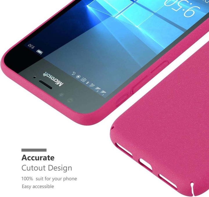 Actual product image Cadorabo Hard Cover Frosty Cover (Nokia Lumia 950 XL)