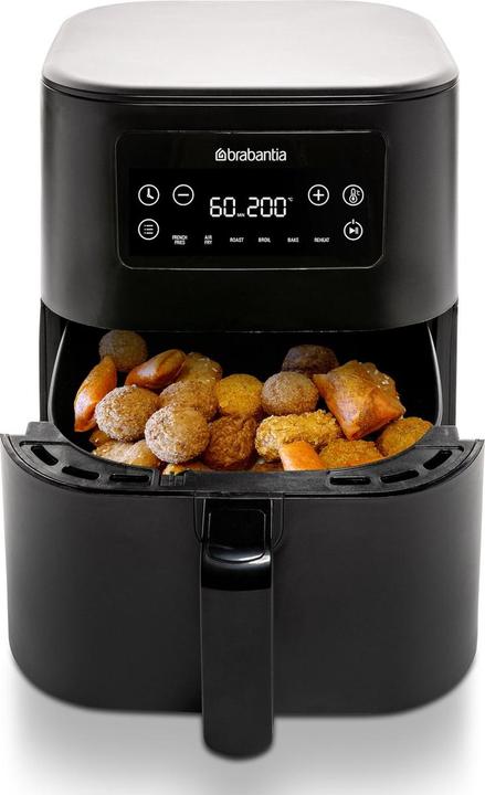 Actual product image Brabantia Airfryer - 5.7 liters - 1700 Watt - Touchscreen - PFAS -FREE NIKENTAG COD - 6 Automatic pr