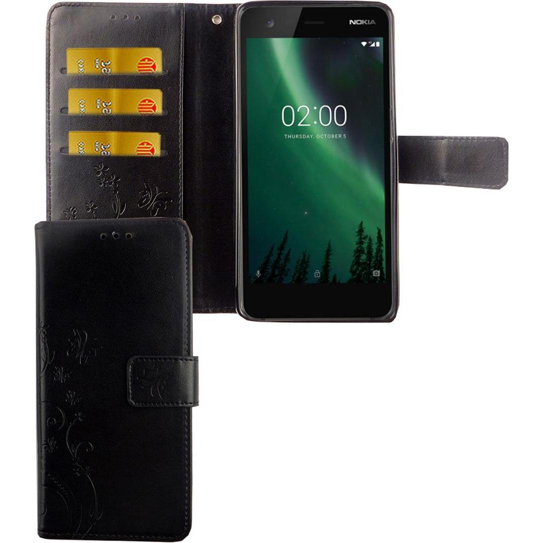 Thumbnail - König Design Hülle Handy Schutz für Nokia 2.1 Case Cover Tasche Wallet Etui Handyhülle Bumper (Nokia 2.1), Smartphone Hü...