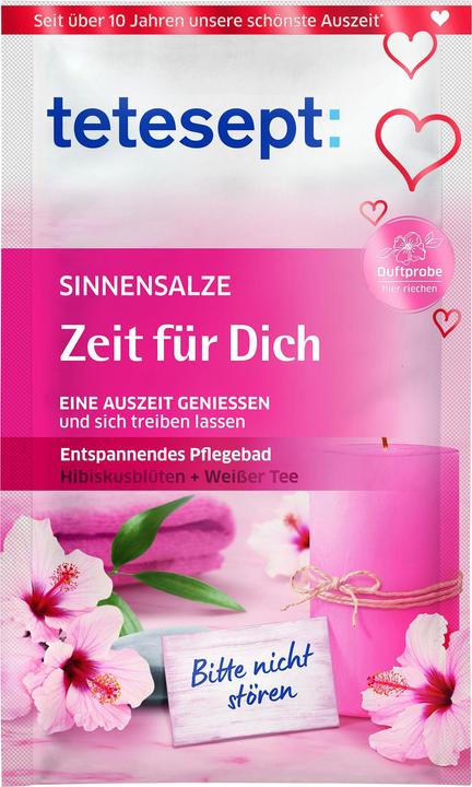 Produktbild Tetesept Sinnensalze Zeit für Dich (Badesalz)