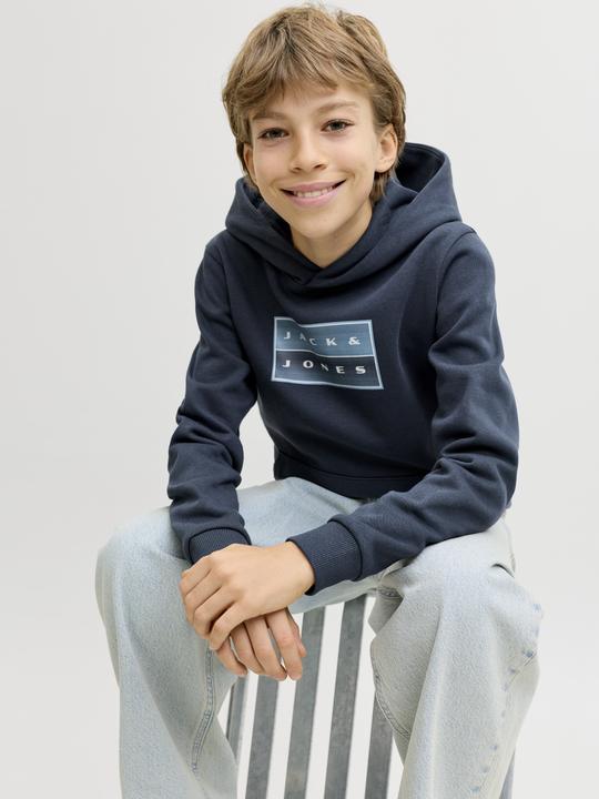 Produktbild Jack & Jones Jcofusion Graphic Sweat Hood Sn Jnr (152)