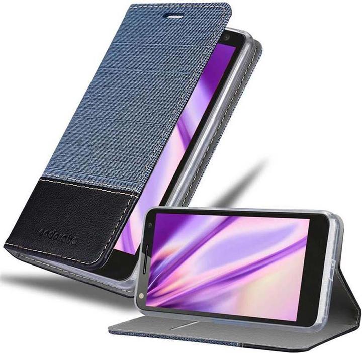 Image du produit Cadorabo Couverture look jeans Book (Motorola Moto X3)