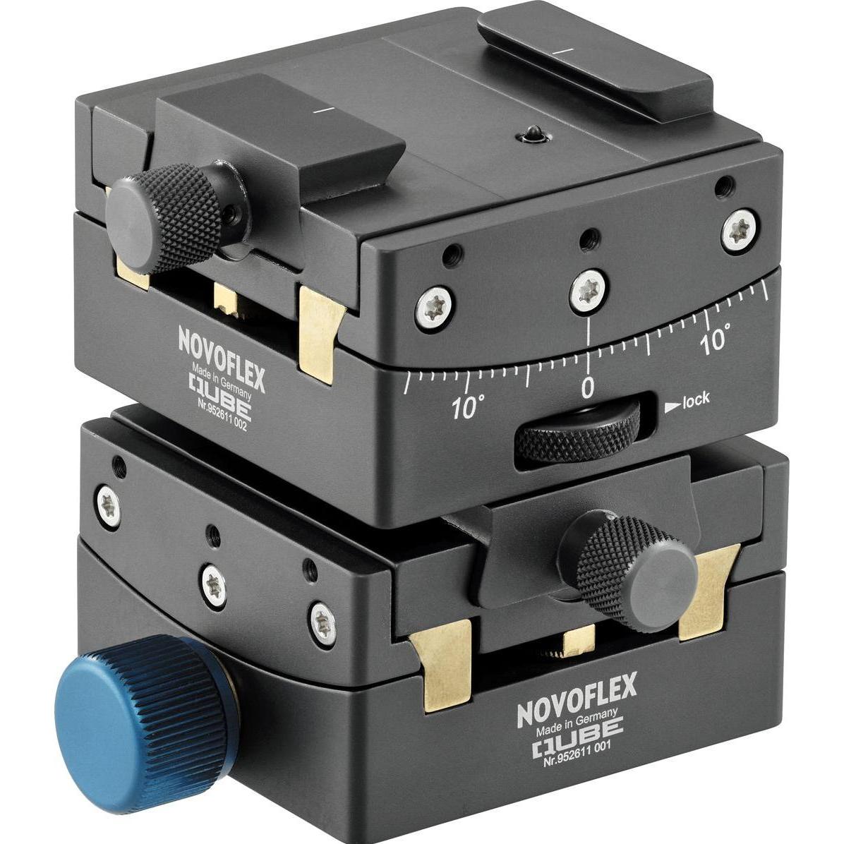 Novoflex Tête de goniomètre modulaire kit double (Testa sferica), Testa treppiede