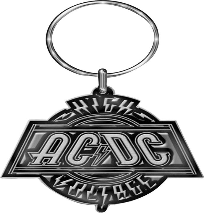 Actual product image AC/DC High Voltage Metal Keyring
