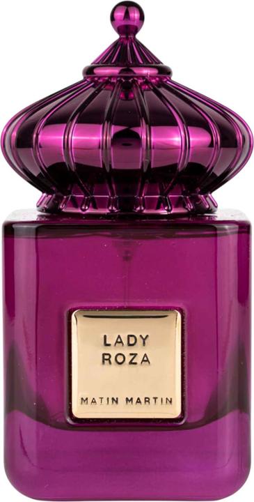 Produktbild Matin Lady Roza Eau de Parfum for Women Litch Rhubarb Bergamot Intense Refined Scent Boutique Signature Ar (Eau de Parfum, 100 ml)