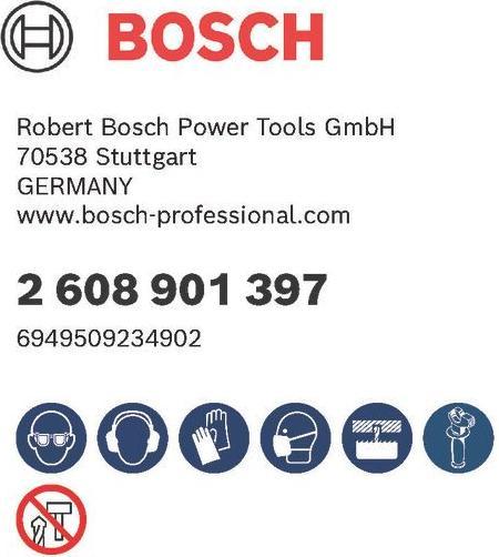 Productafbeelding Bosch Professional Zubehör Blau Zubehör 2608901397 Präzision für Bleche Hartmetall 14 mm (14 mm)
