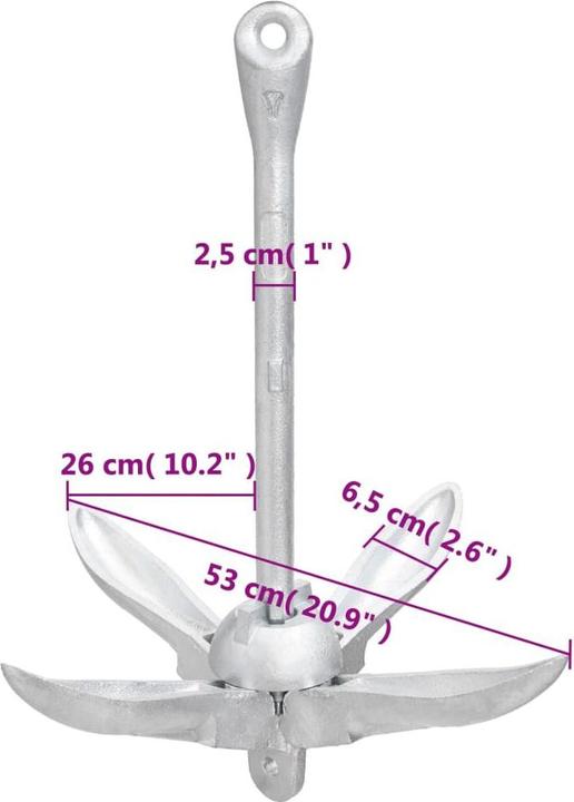 Produktbild vidaXL Faltanker