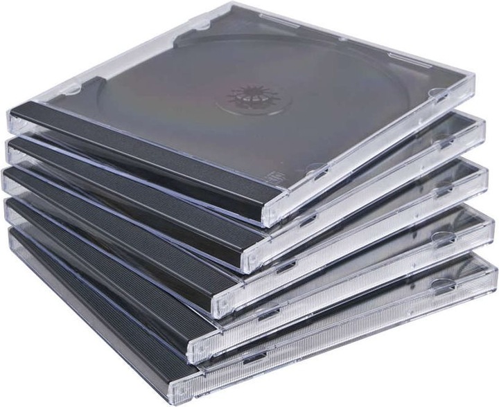Immagine prodotto MediaRange CD / DVD Retail Pack 1 Jewel Cases 5pcs.