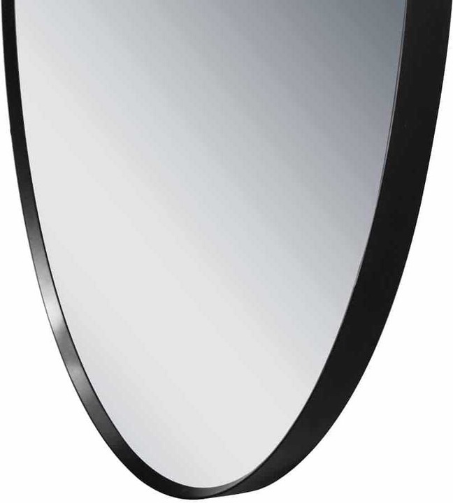 Actual product image Talos black circle (60 x 60 cm)