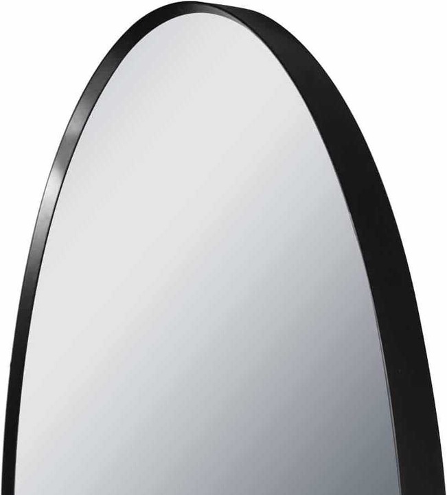 Actual product image Talos black circle (60 x 60 cm)