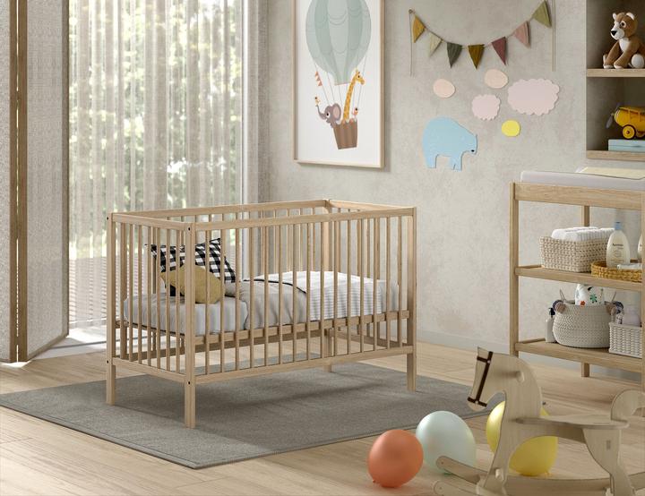 Actual product image Vipack Dino baby cot (60 x 120 cm)