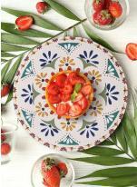 Actual product image Santa Clara plate deep 21cm coimbra monaco gloss