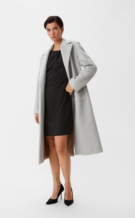 Image du produit Comma Kleid Crêpe-Kleid mit Knotendetail (36)
