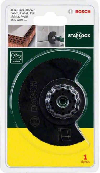 Produktbild Bosch Zubehör Segmentsägeblatt Starlock Carbide LMT, Grout and Abrasive, D: 85 mm