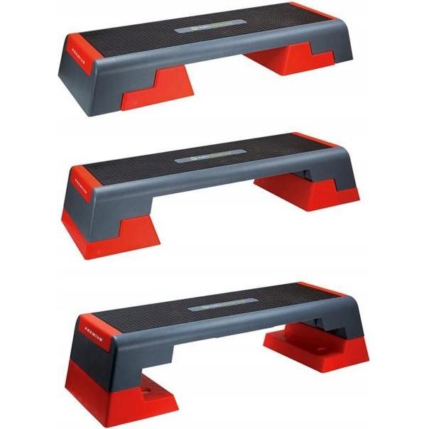 HMS As007 Black/Red Step Do Aerobiku Premium (53853)