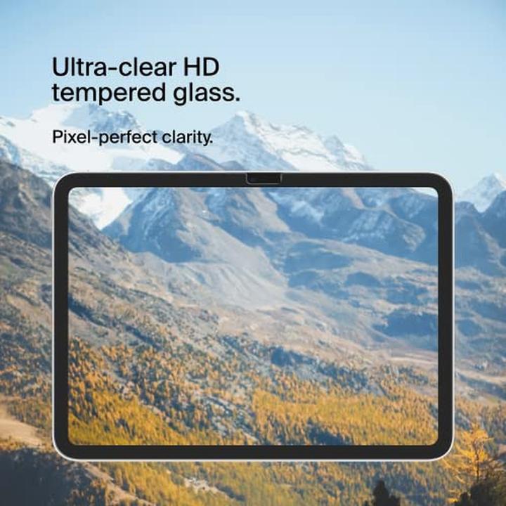 Actual product image Belkin Screenforce Tempered Glass (1 pcs., Apple iPad 2022 (10th Gen))