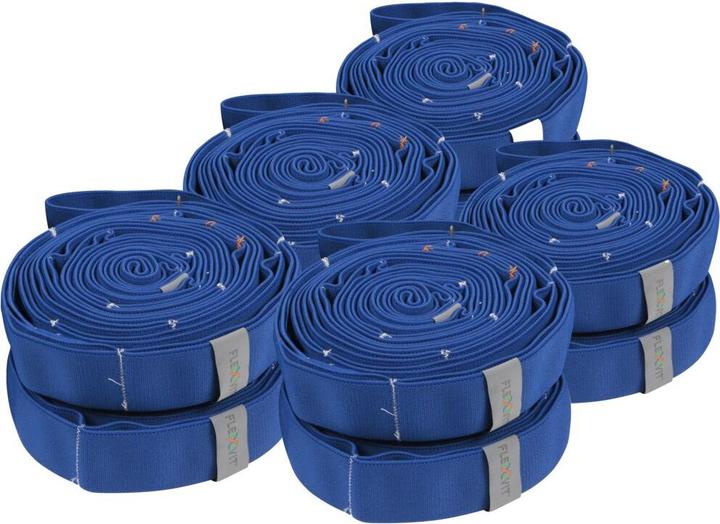 FLEXVIT Mini Exercise Bands - Resistance Bands For Stabilization, Stretching, Activation & Mobility, Non-Rolling & Durable