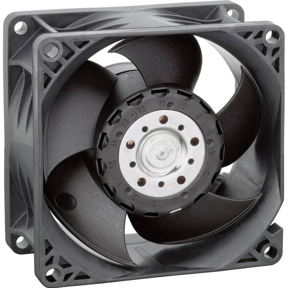 Papst Axiallüfter (80 mm, 1 x), PC Lüfter, Schwarz
