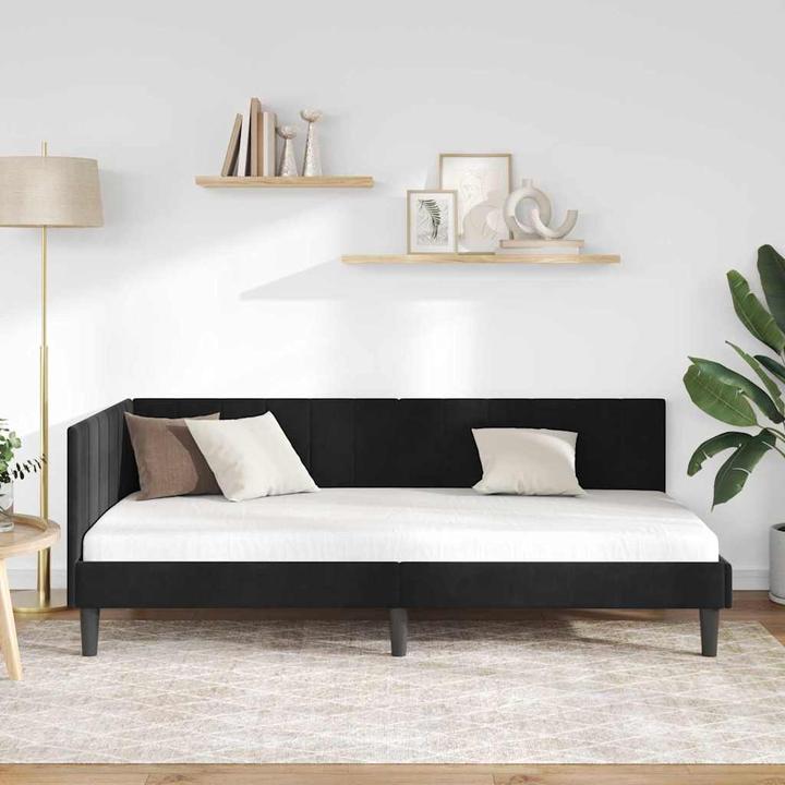Actual product image vidaXL Eckbettgestell (90 x 200 cm)