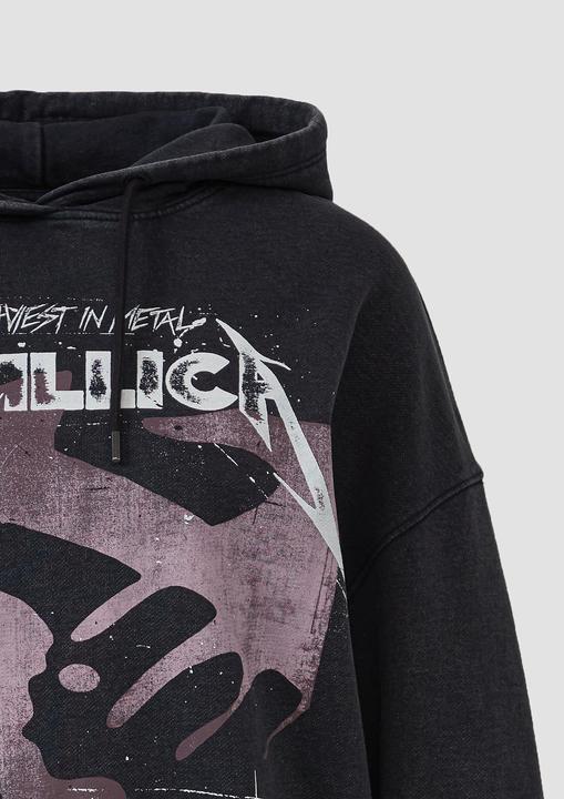 Immagine prodotto S.Oliver Sweatshirt Metallica® Band-Sweatshirt mit Wascheffekt (XS)