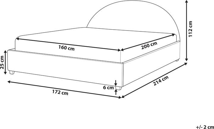 Actual product image Beliani Vaucluse (160 x 200 cm)