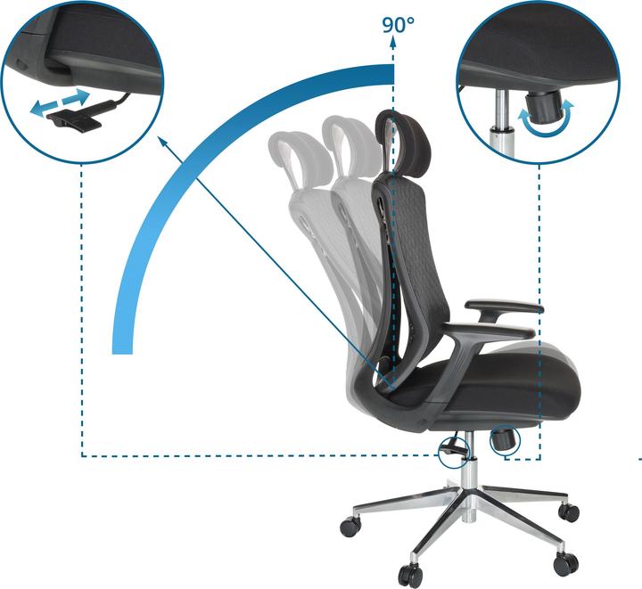 Image du produit Hjh Office Faleo B (45 - 54 cm)