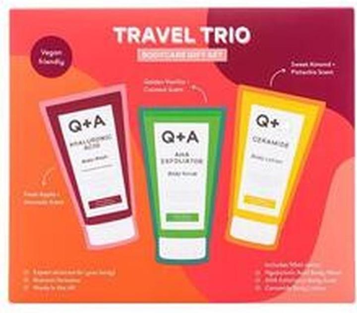 Immagine prodotto Q+A Set regalo Travel Trio (Set per la cura del corpo)